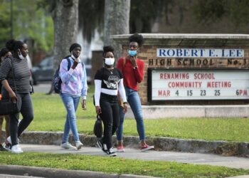 slavery, residents, Jacksonville, renaming, Robert E. Lee