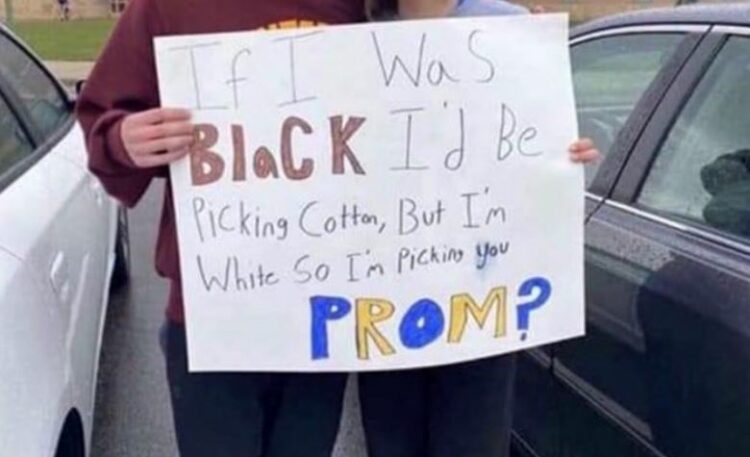 Racist, Promposal, Minnesota School District, Remote, Learning, Big Lake High School, Racist Promposal
