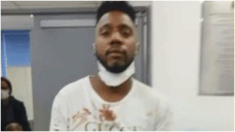 Kaio Souza Brazil police knocked-out Black man