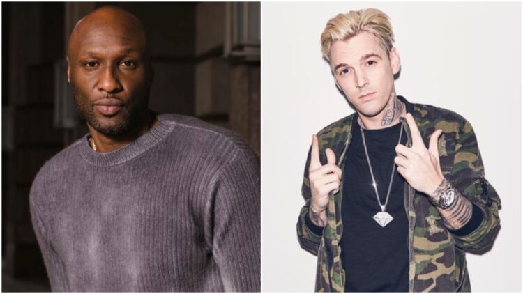 Lamar Odom Aaron Carter celebrity boxing match