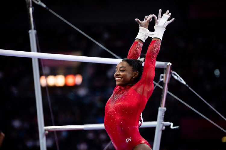 Simone Biles, foster care, childhood
