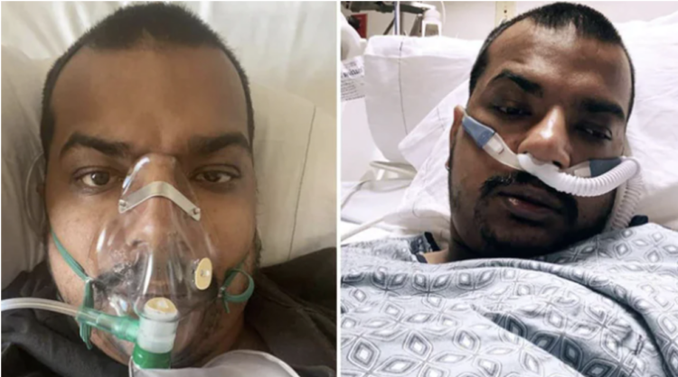 COVID-19, vaccination, Harmon, Stephen Harmon, California, hospital, tweet, Instagram