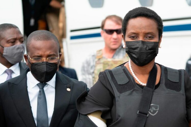 martine, moïse, first, lady, of, haiti, returns