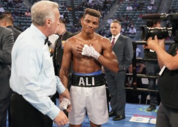 Michel Rivera, Boxing, Fight, Fought, Jon Fernandez, California, Knockout, Muhammad Ali, Look, Alike