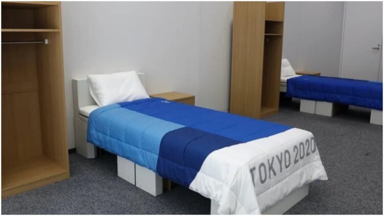 Tokyo Olympics anti-sex beds
