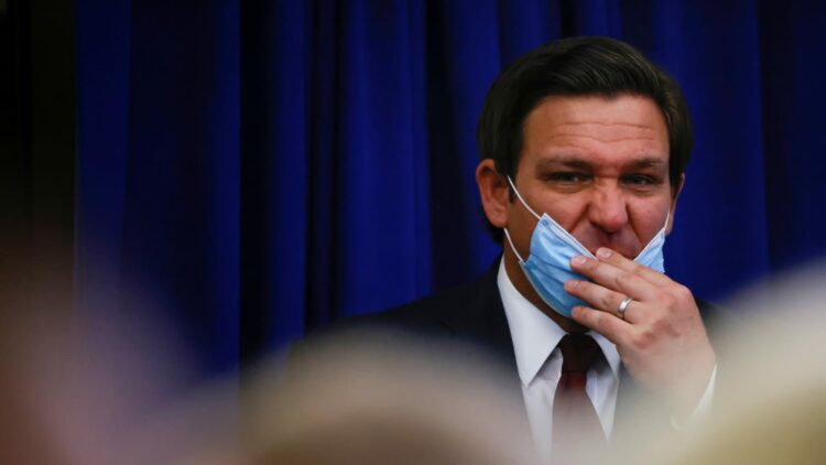 Ron DeSantis, mask, mandate, State Education Board, salaries