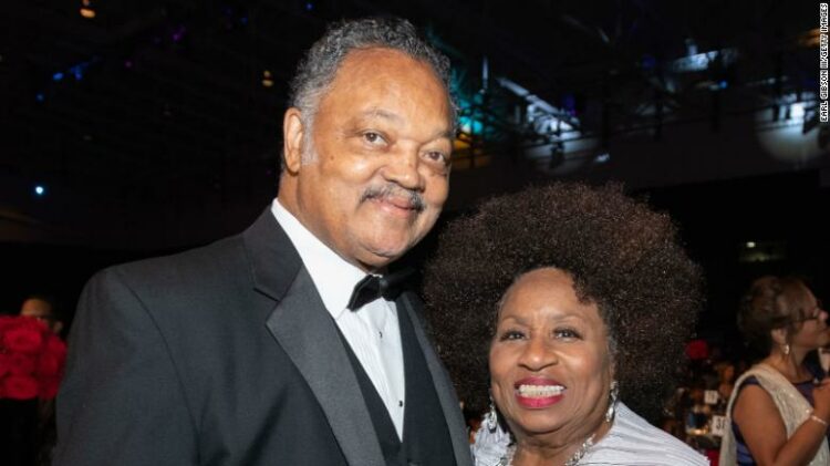 rev, jesse, jackson, sr, and, wife, hospitalized, after, positive, covid, test,wife , Jacqueline