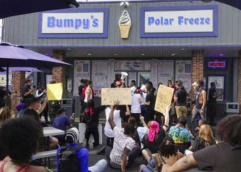 David Elmendorf, Bumpy’s Polar Freeze, Protestors, BLM, Sued, Lawsuit, $4,500