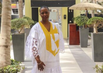 Souadou Niang, housekeeper, owner, hotel, Senegal