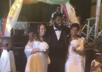 Johnson, wedding, wives, polygamous