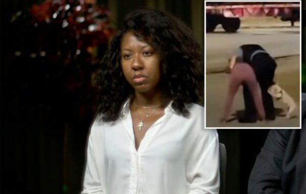 Nikkita Brown, policeman, harassed, account