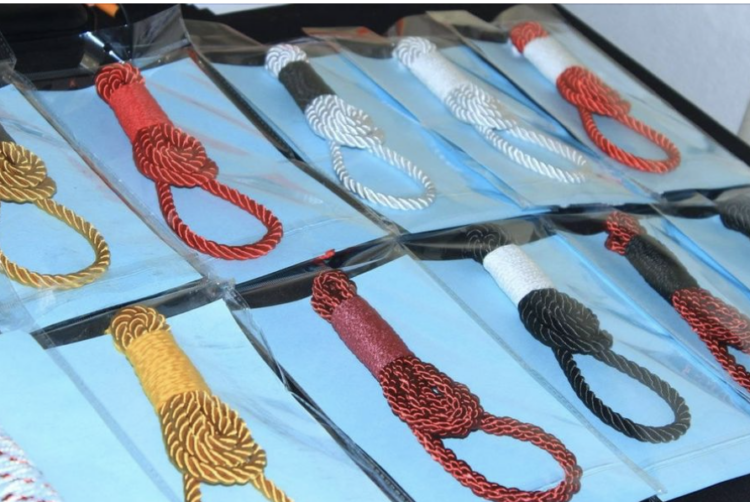 Daniel Ngobeni, South African, noose, rope ties, necktie, designer