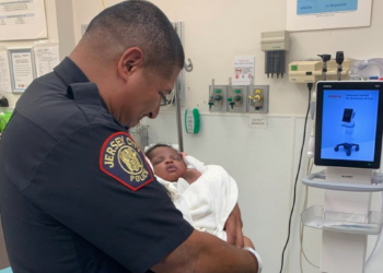 Eduardo Matute, New Jersey, Police, Officer, Rescued, Baby, Thrown, Off, Balcony, Second-Floor