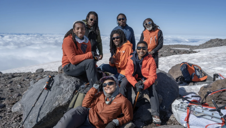 The Full Circle Everest expedition all-Black Mount Everest climbers peak