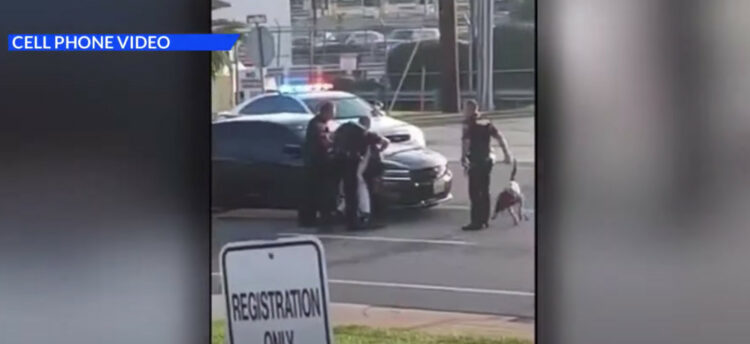 Missouri, police dog, attack, suspect