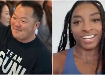 John Lee Simone Biles