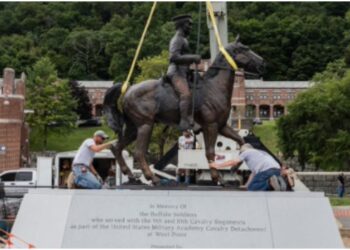 Buffalo Soldiers West Point statue monument