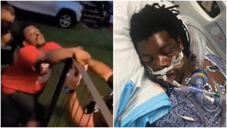 Pernell Harris beaten police Georgia.