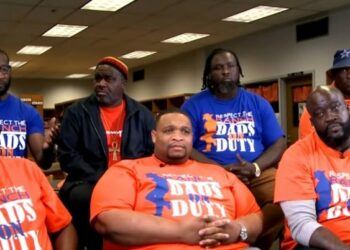 dads, on, duty, help, curve, violence, at, louisiana, high, school