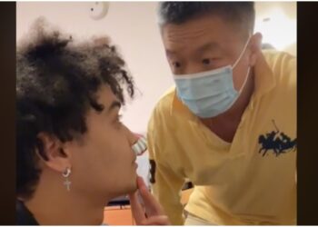 TikTok Asian man Black student racism