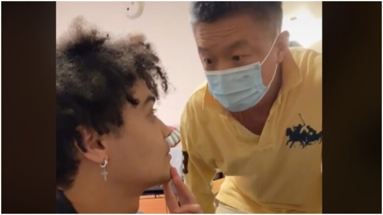 TikTok Asian man Black student racism