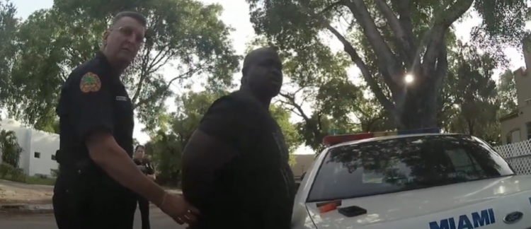 Samuel Scott Jr, Arrested, Stealing, Car, Miami, Police