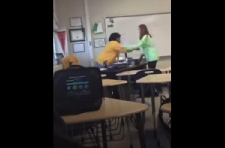 student,Fort Worth,Texas, Castleberry High School, Black teacher, Brittany Evans, freshman