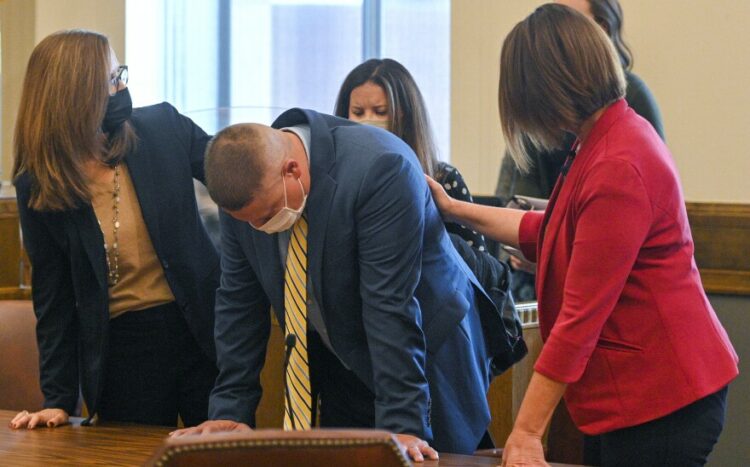 Police detective, Eric J. DeValkenaere. Kansas City, Missouri, Convicted, Cameron Lamb, Shooting.