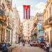 Cuba, Tourism, COVID-19, Pandemic, Shutdown, Cuban Flag, Havana Streets.