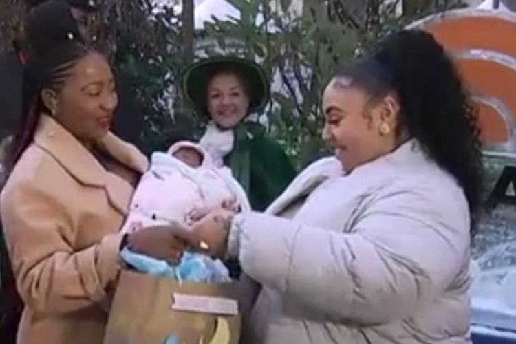 911 operator, labor, godmother, delivery, Fatoma, Charlotte Fatoma, Rivera, Elyce Rivera