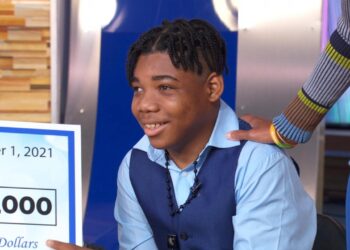 teenager, with, sickle, cell, surprised, with, 10000, and,new, van