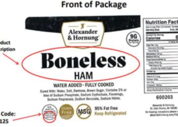 Alexander & Hornung pork recall Listeria pepperoni