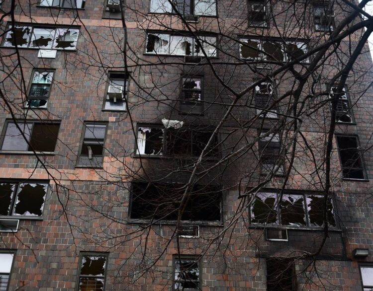 Bronx apartment building fire