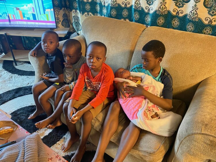 Eugene Kiruhara, Des Moines, children, Iowa, Zabayo Bigiriman, Congo