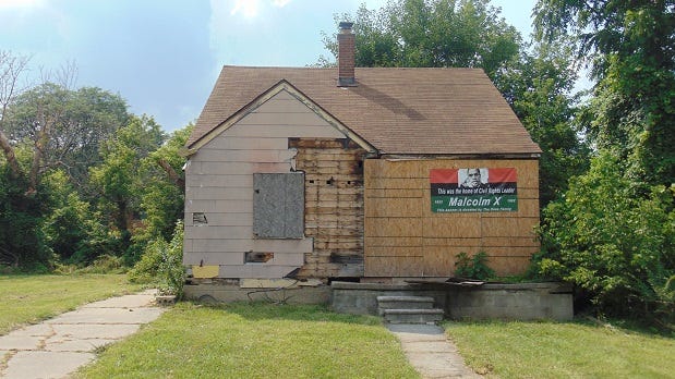Malcolm X, Childhood, Home, Inkster, Michigan, National Register of Historic Places, Michigan Economic Development Corporation, Civil Rights, Activist, Nation of Islam.