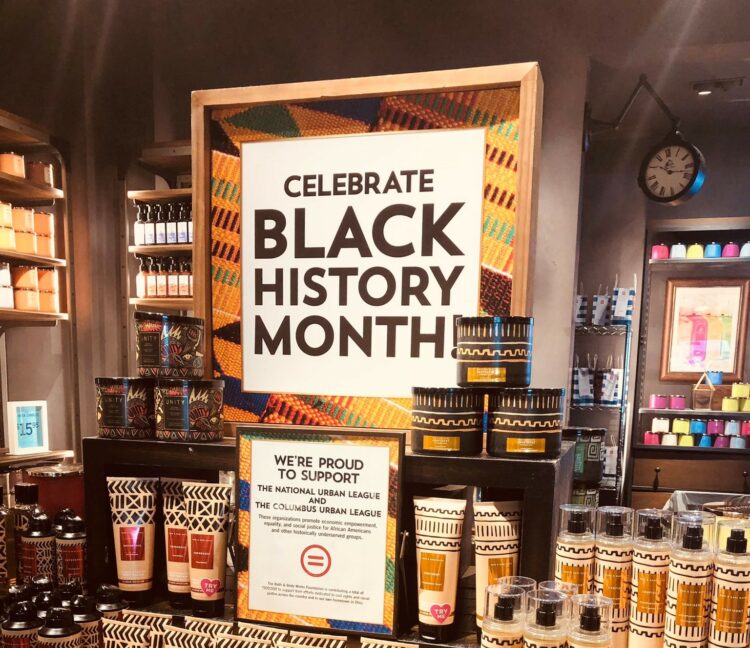 Bath & Body Works, Black History Month, Recycled, Fragrances, New, Packaging.