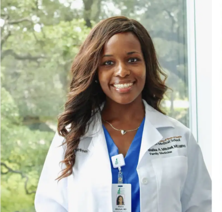 Malika Mitchell-Stewart, doctor, Texas, Chase,bank, check, Trupti Patel, Shae Wells