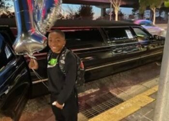 Aunt, Nita Fisher, Nephew, Dante Johnson, Birthday, Gift, Limo, Ride.