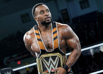 Ettore "Big E" Ewen former WWE champion neck injury SmackDown wrestling match Birmingham, Alabama