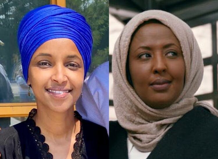 U.S. congress representative Democrat Minnesota Ilhan Omar Shukri Abdirahman Somali U.S. army Republican