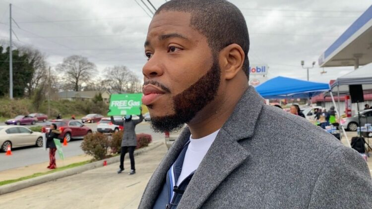 Charlotte, North Carolina,Pastor, Brian Carfn Jr., Free, Gas Cards, Community, Giveaway, Gas on God, Kingdom City Church, High, Pump Prices.