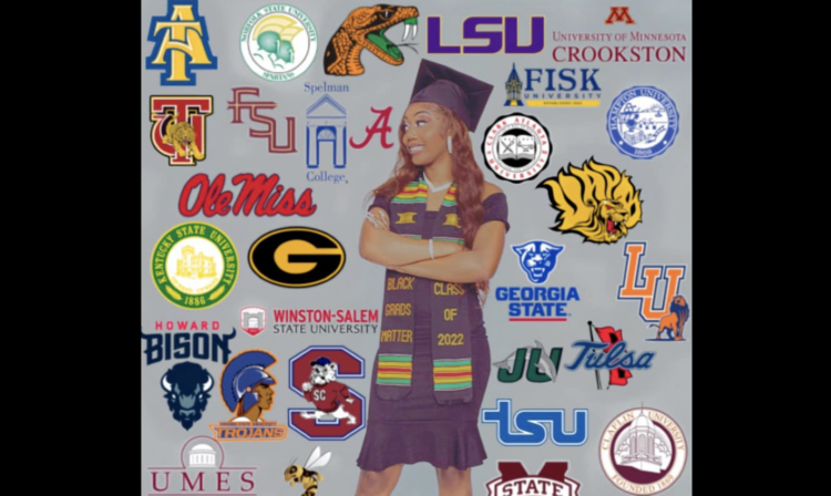 High School, Senior, Toriona Coakes, Stuttgart, Arkansas, 54, College, Acceptance Letters, Scholarships, Applications, Stuttgart High School