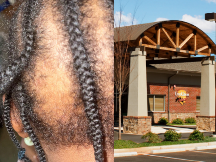 daycare, Duluth, parents, Georgia, braids, ripped, toddler, daughter, Creekstone, Academy