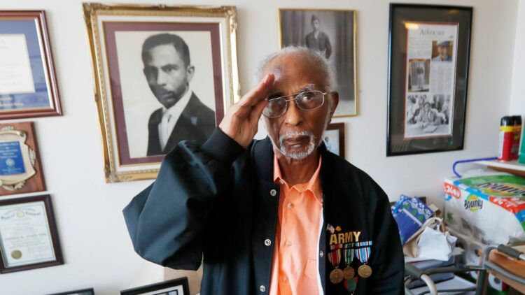 Johnnie Jones Sr, Civil Rights, Lawyer, World War II, Veteran, Died, Louisiana Department of Veteran Affairs, LDVA, Purple Heart.