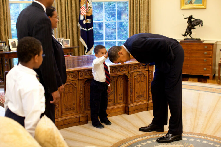 President Barack Obama, Reunited, 5-year-old Boy, Jacob Philadelphia, Iconic Oval Office, Photo, Trip, White House, Father, Carlton Philadelphia, National Security Council staffer, Photographer, Peter Souza, Graduation, International School of Uganda.