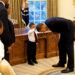 President Barack Obama, Reunited, 5-year-old Boy, Jacob Philadelphia, Iconic Oval Office, Photo, Trip, White House, Father, Carlton Philadelphia, National Security Council staffer, Photographer, Peter Souza, Graduation, International School of Uganda.