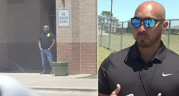 Ed Chelby U.S. Army Veteran guard wife daughter child Saegert Elementary Texas