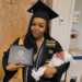 New Orleans Woman Jayda Sayles Dillard University HBCU college graduate hospital baby