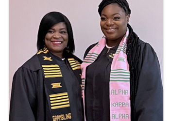 degree, duo, mother, daughter, Jiles, Suzzon, Trinity, Humphrey, Grambling State University