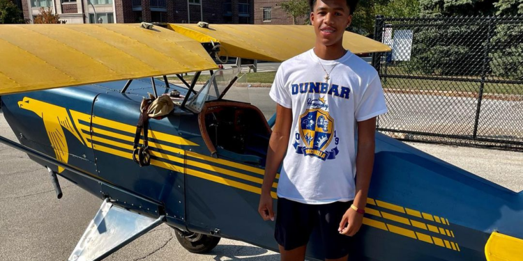 Zaire Horton, pilot, Ohio, Xenia, HBCUs, Black history, 16-year-old, Black pilot, license, private glider